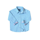 Gingham Blue in Long Sleeves