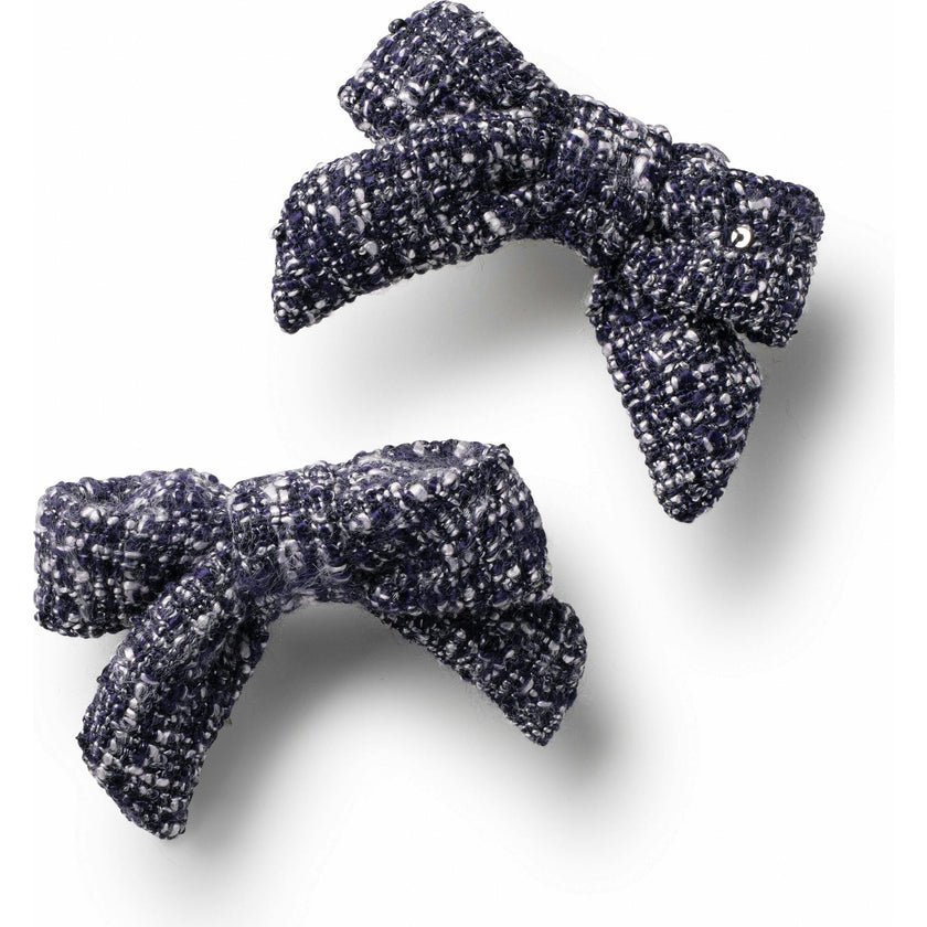 Clara Tweed Double Clip Set