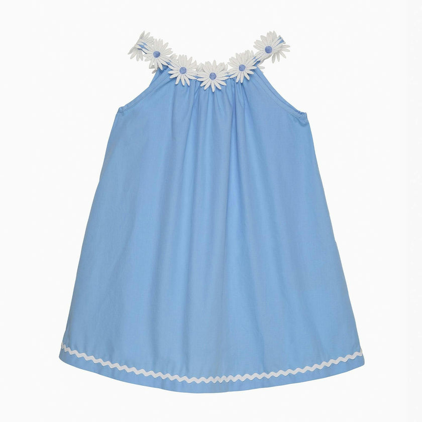 Daisy Sun Dress in Cornflower Blue