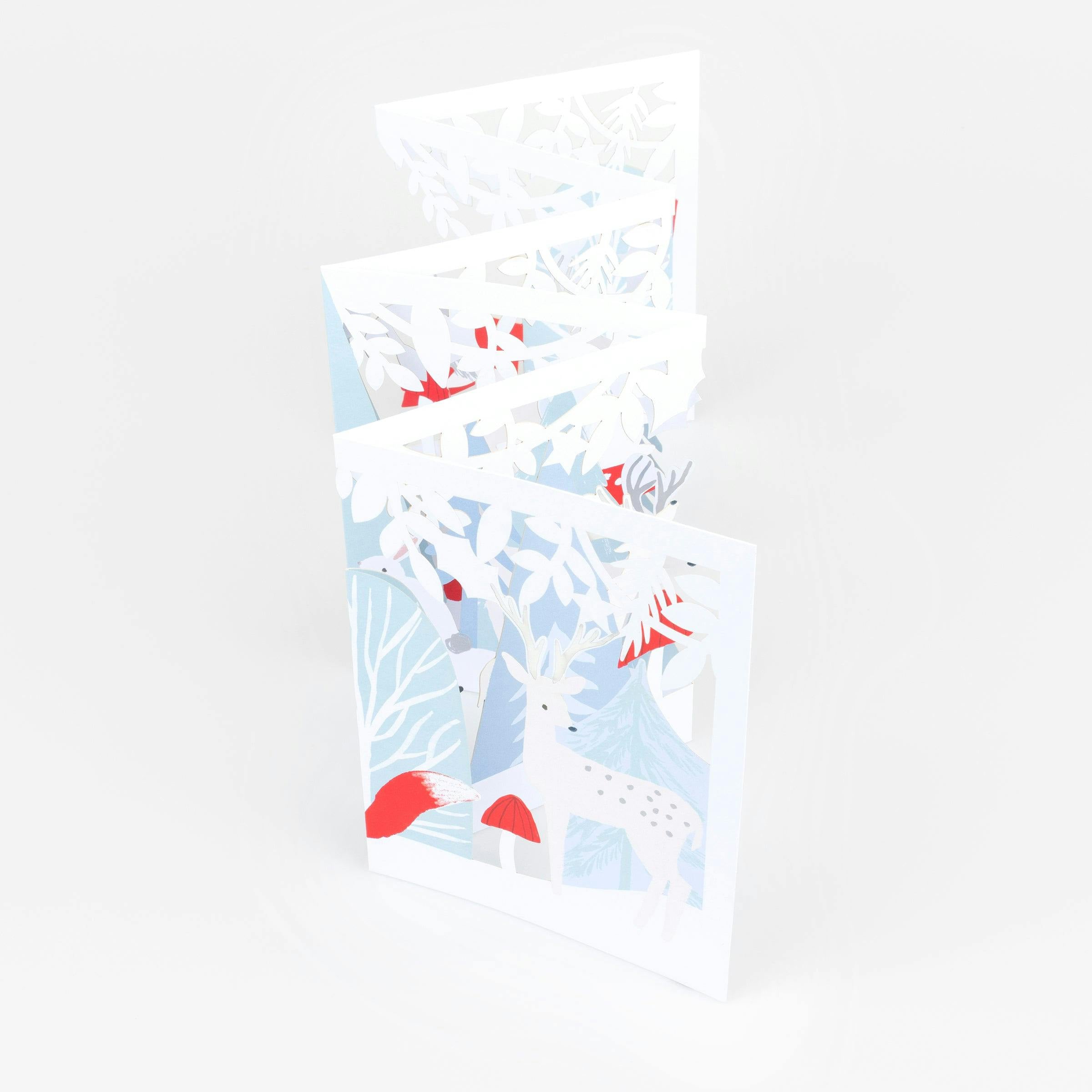 Winter Wonderland Concertina Card