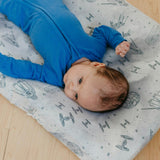 Premium Knit Diaper Changing Pad Cover - Empire