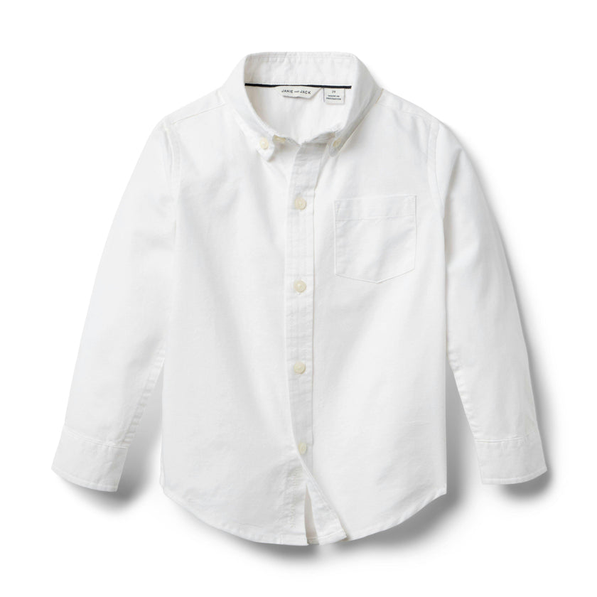 The Oxford Shirt, white
