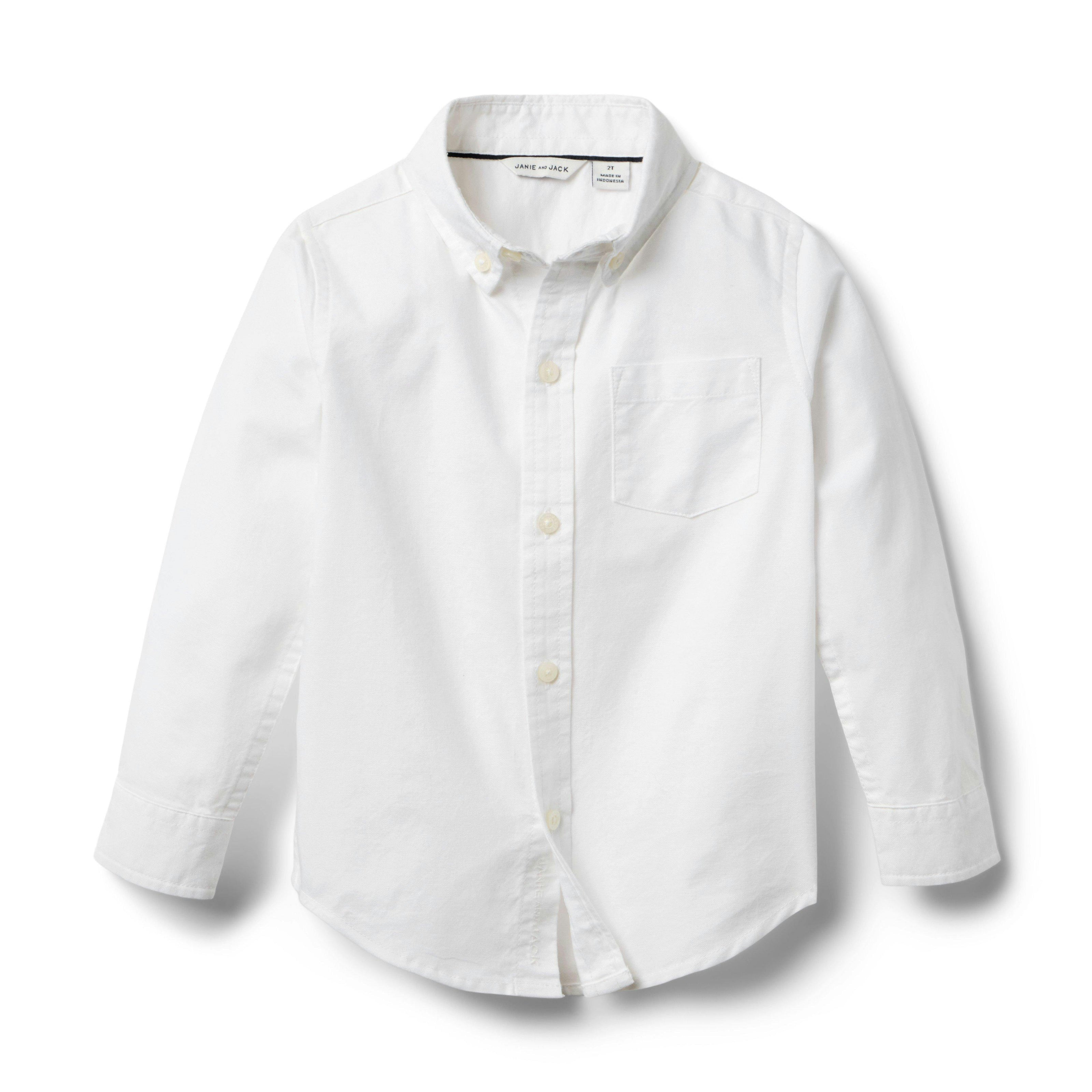 The Oxford Shirt, white