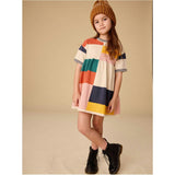 Colorblock Sweater Dress, Multi