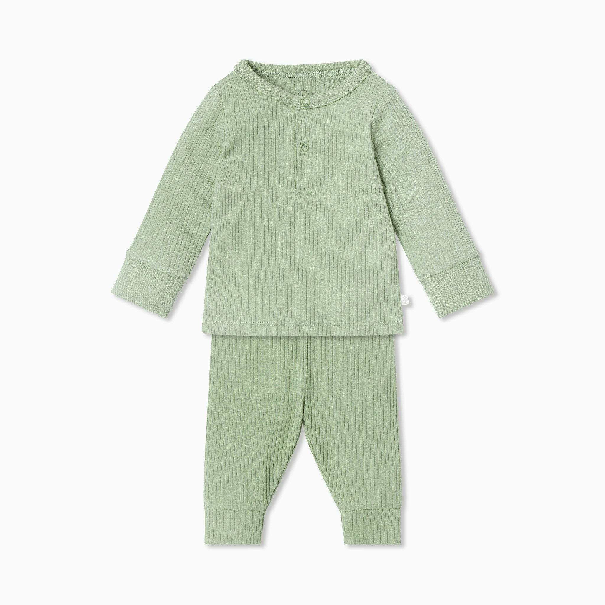 Ribbed Pajama Set