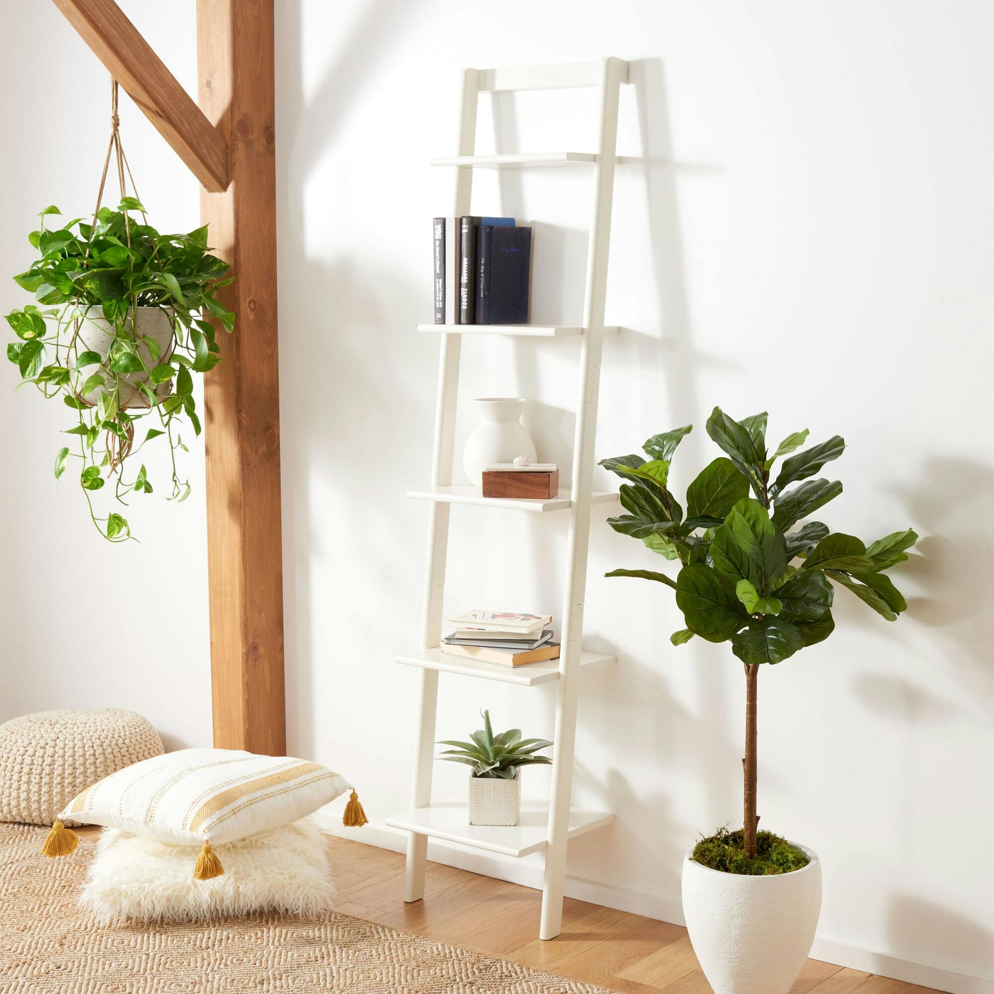 Allaire 5-Tier Leaning Etagère