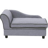 Ivan Linen Pet Sofa with Storage & Washable Cover
