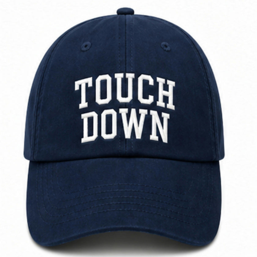 Touch Down Bow Baseball Hat