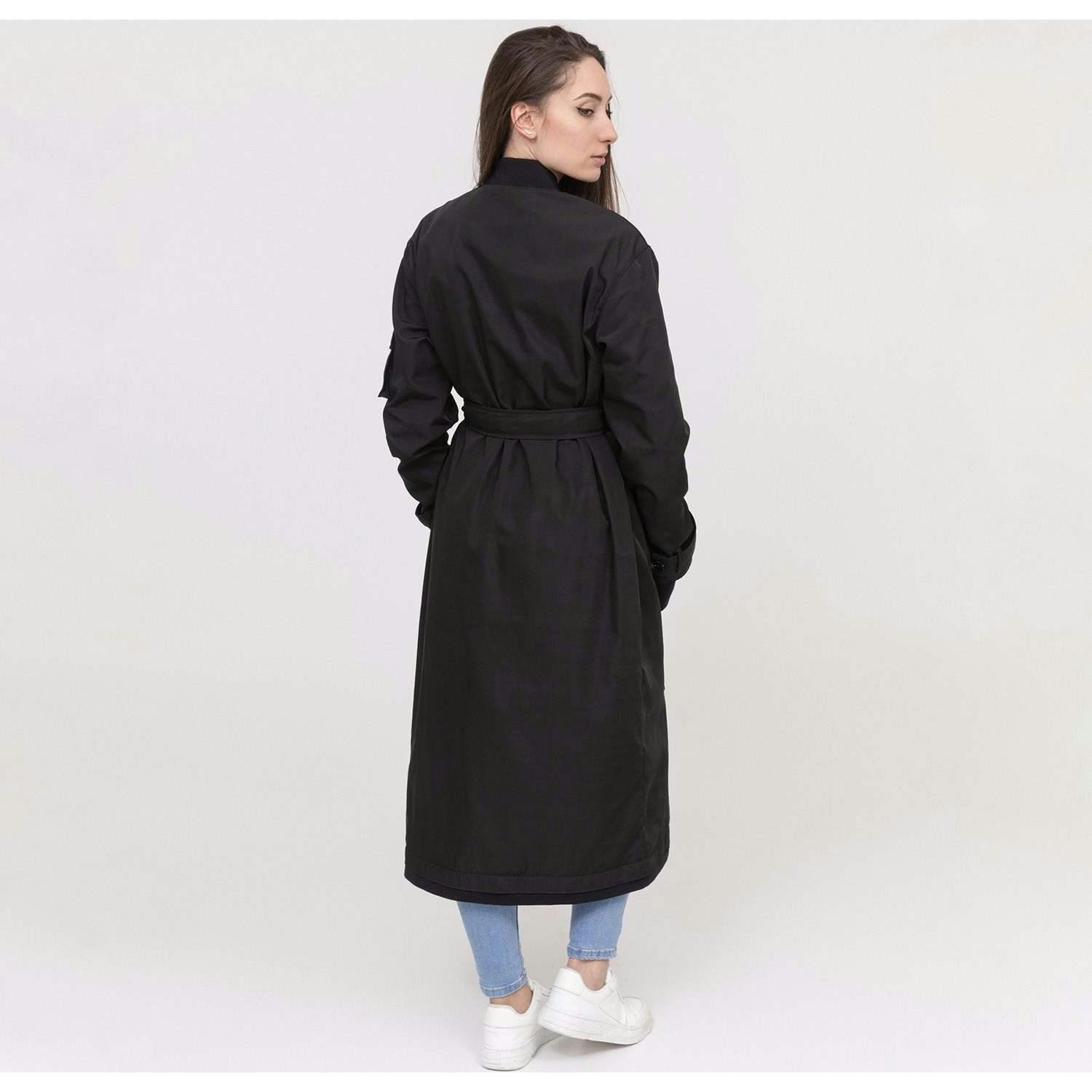 BOMBERS ORIGINAL Audrey Classic Trench Coat - Black