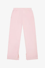 Tenly Cotton Fleece Split Hem Pocket Pant