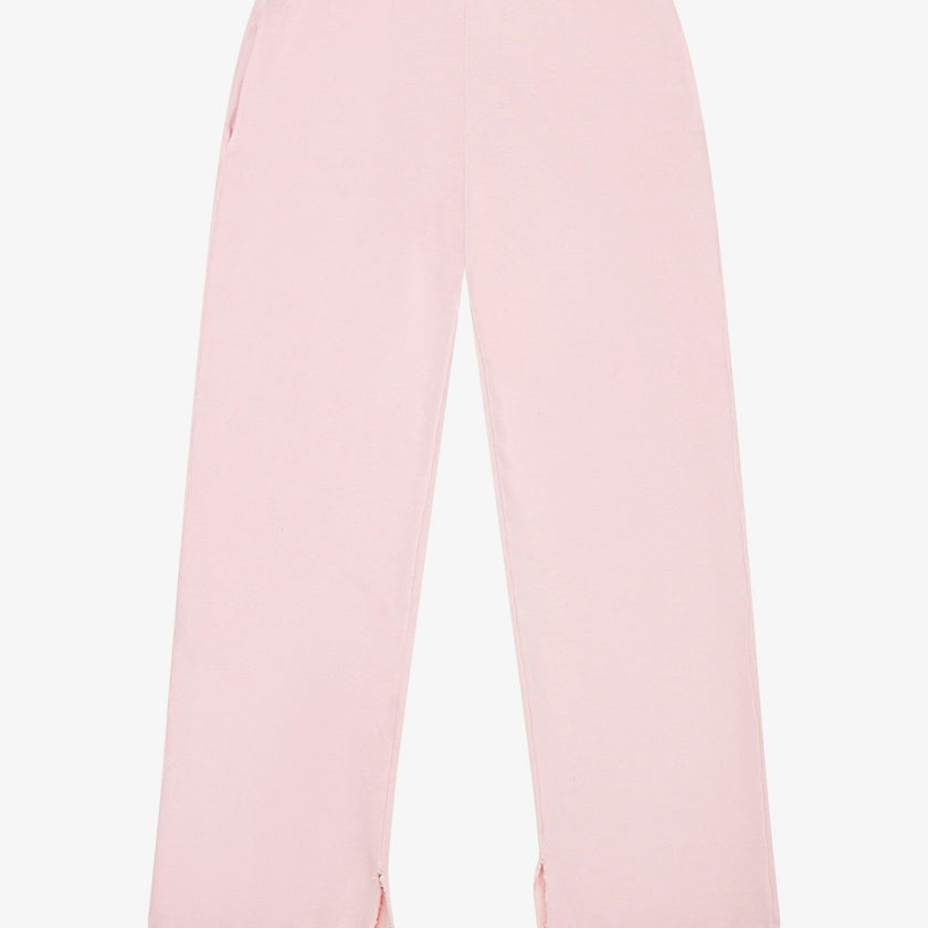 Tenly Cotton Fleece Split Hem Pocket Pant
