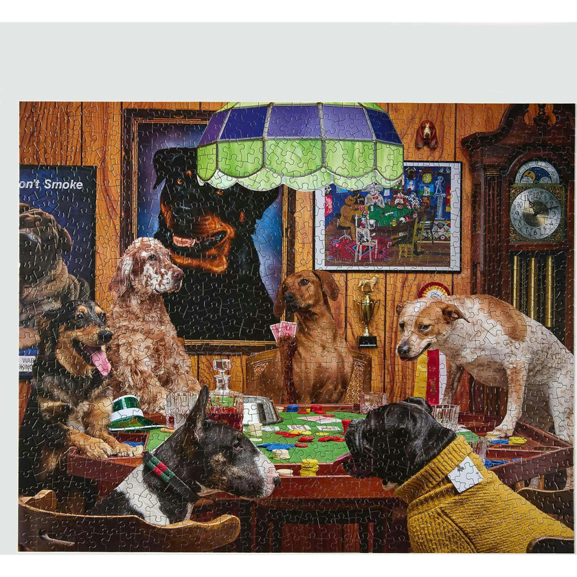 Poker Dogs Puzzle