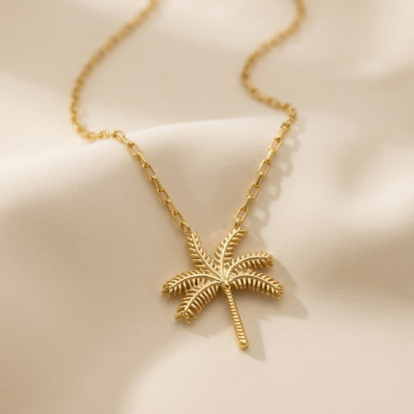 Palm Tree Necklace