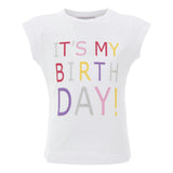 White Silver Birthday T-Shirt