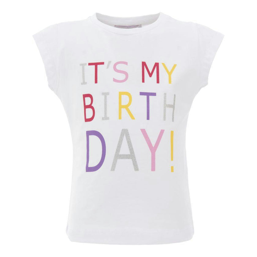 White Silver Birthday T-Shirt