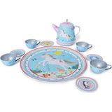 Rainbow Fairy 11pc Musical Tea Set