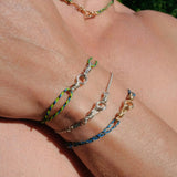 Women's Rope Chain Bracelet, Silver 925