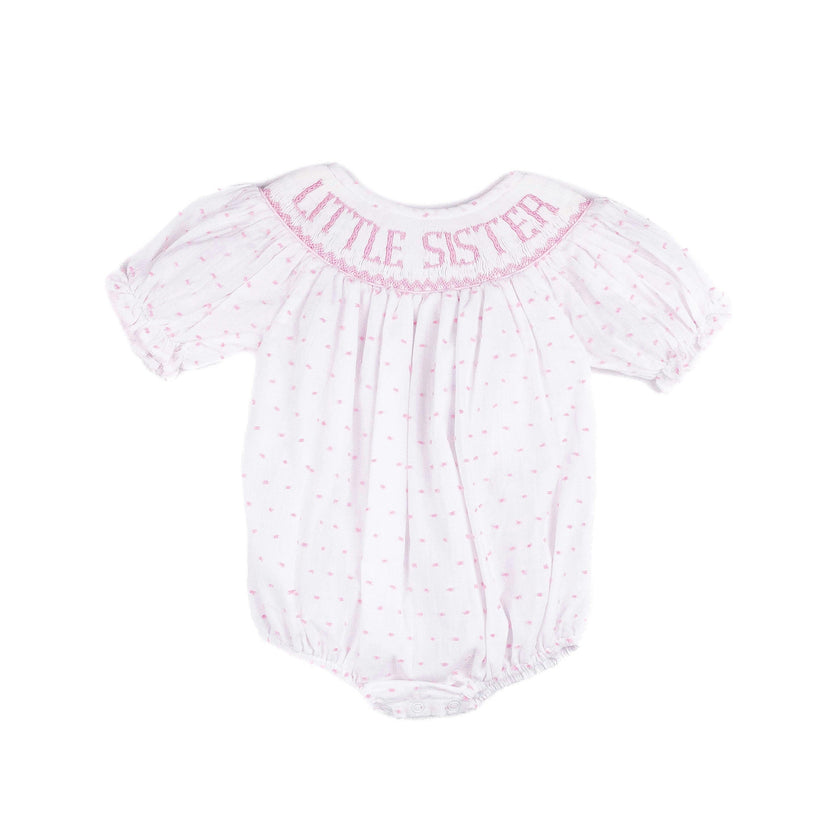 Little Sister Bubble - Pink Swiss