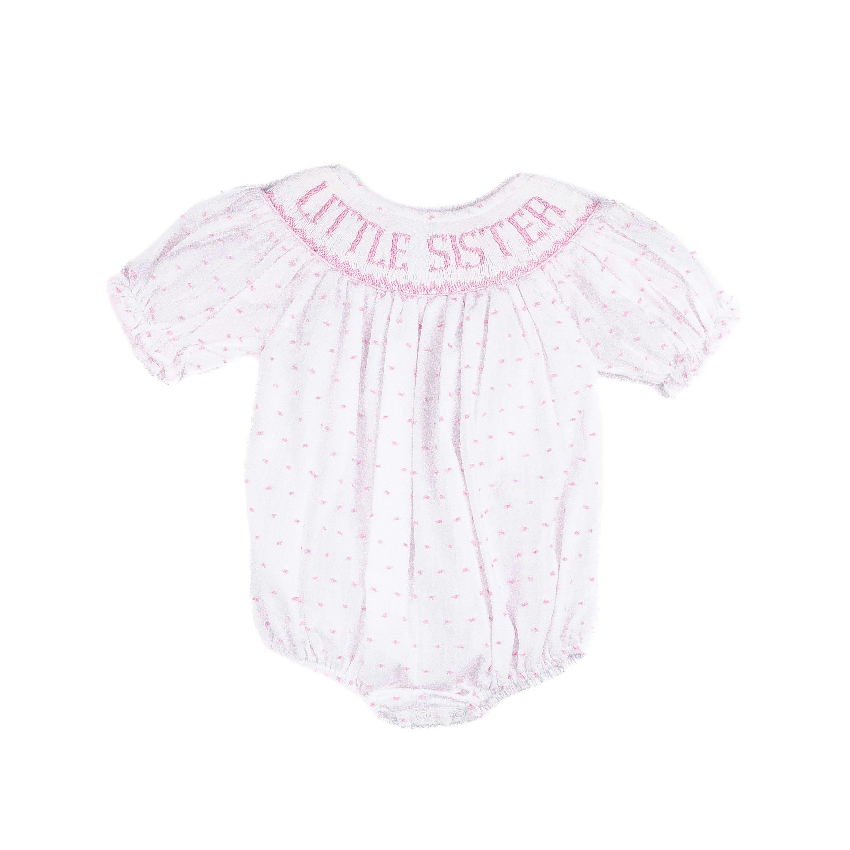Little Sister Bubble - Pink Swiss
