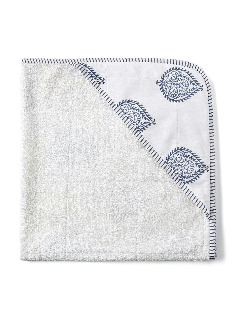 Block-Printed Terry Towel