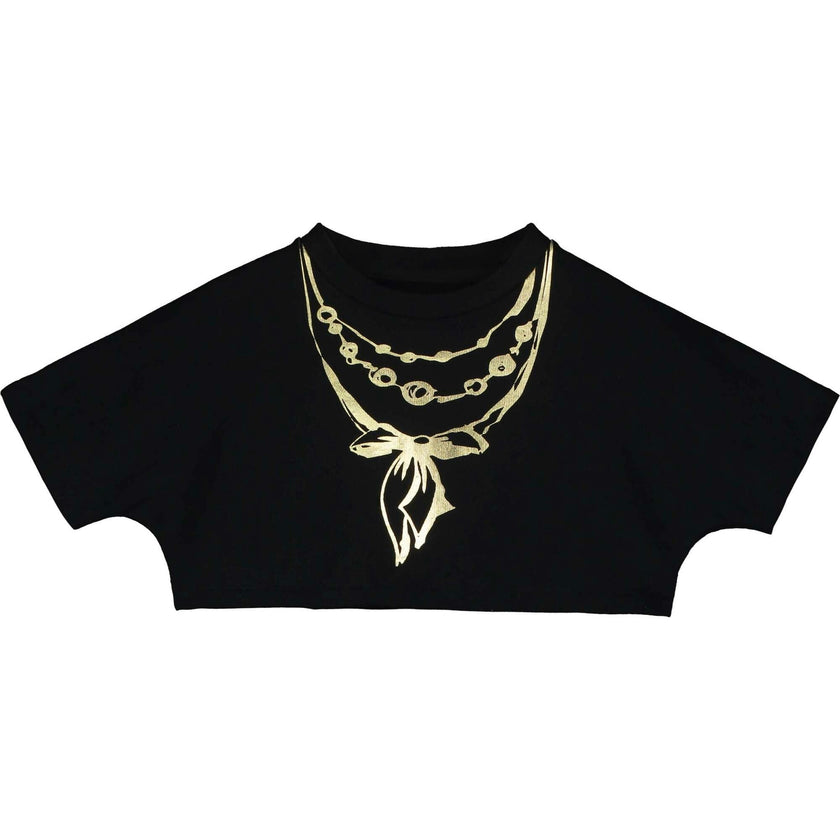 Jewelry Crop Sweatshirt