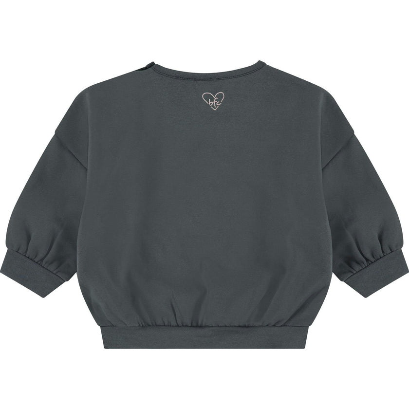 Heart Printed Pullover
