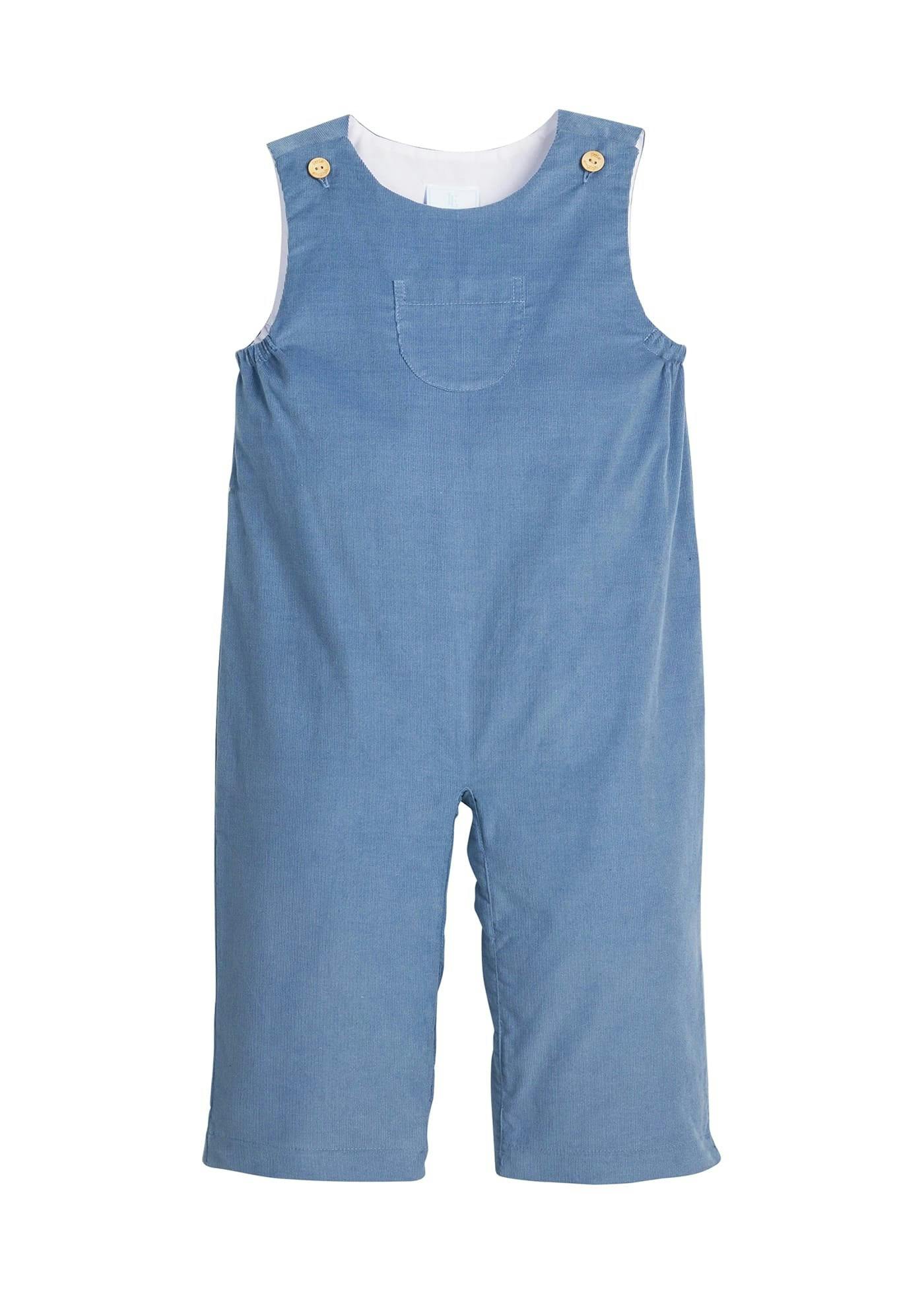 Campbell Overall - Stormy Blue Corduroy