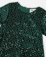 Velvet Short Sleeve Dress