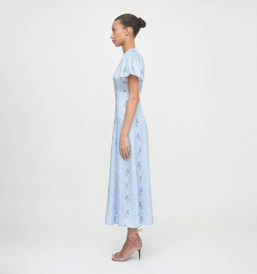 The Dominique Dress - Bluebell Waltz