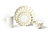 Deco Gold Scallop 4 Piece Place Setting