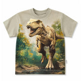 Molo Riley Tshirt Leafy Rex