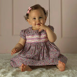 Floral Smocked Dress and Bloomers