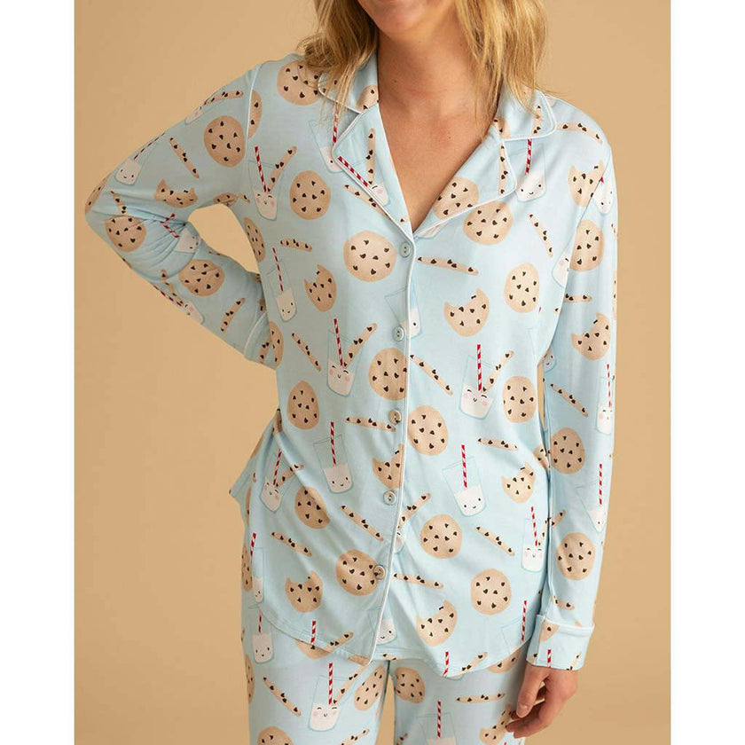 Chocolate Chip Cookies Women's Luxe Pajama Pant Set