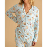 Chocolate Chip Cookies Women's Luxe Pajama Pant Set