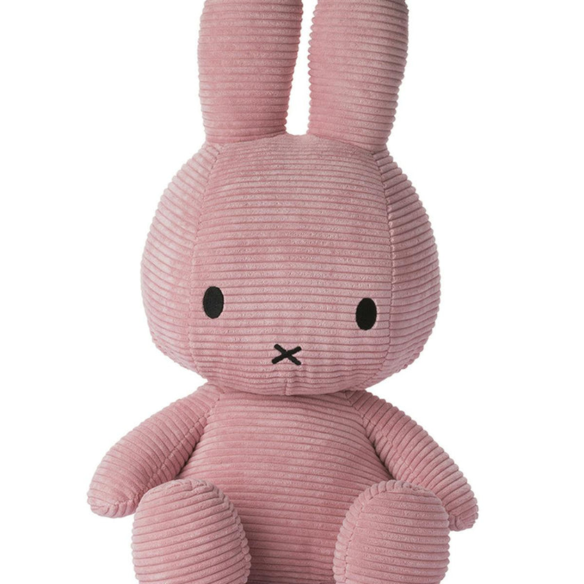 Plush Miffy Corduroy Pink 20"