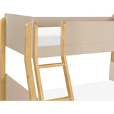 TipToe Twin-Over-Full Bunk Bed In Taupe And