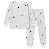 Kids and Toddlers Boys Astronauts Long Sleeve Snug Fitted Soft Pajamas Set
