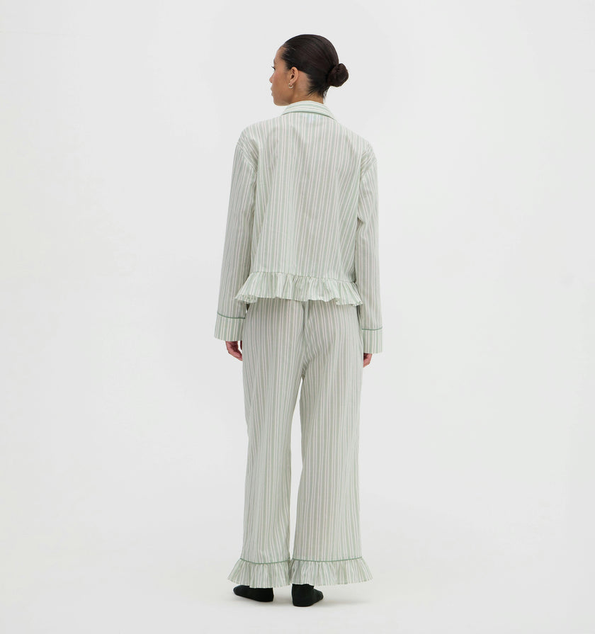 The Marnie Pajama Set - Andrew Stripe