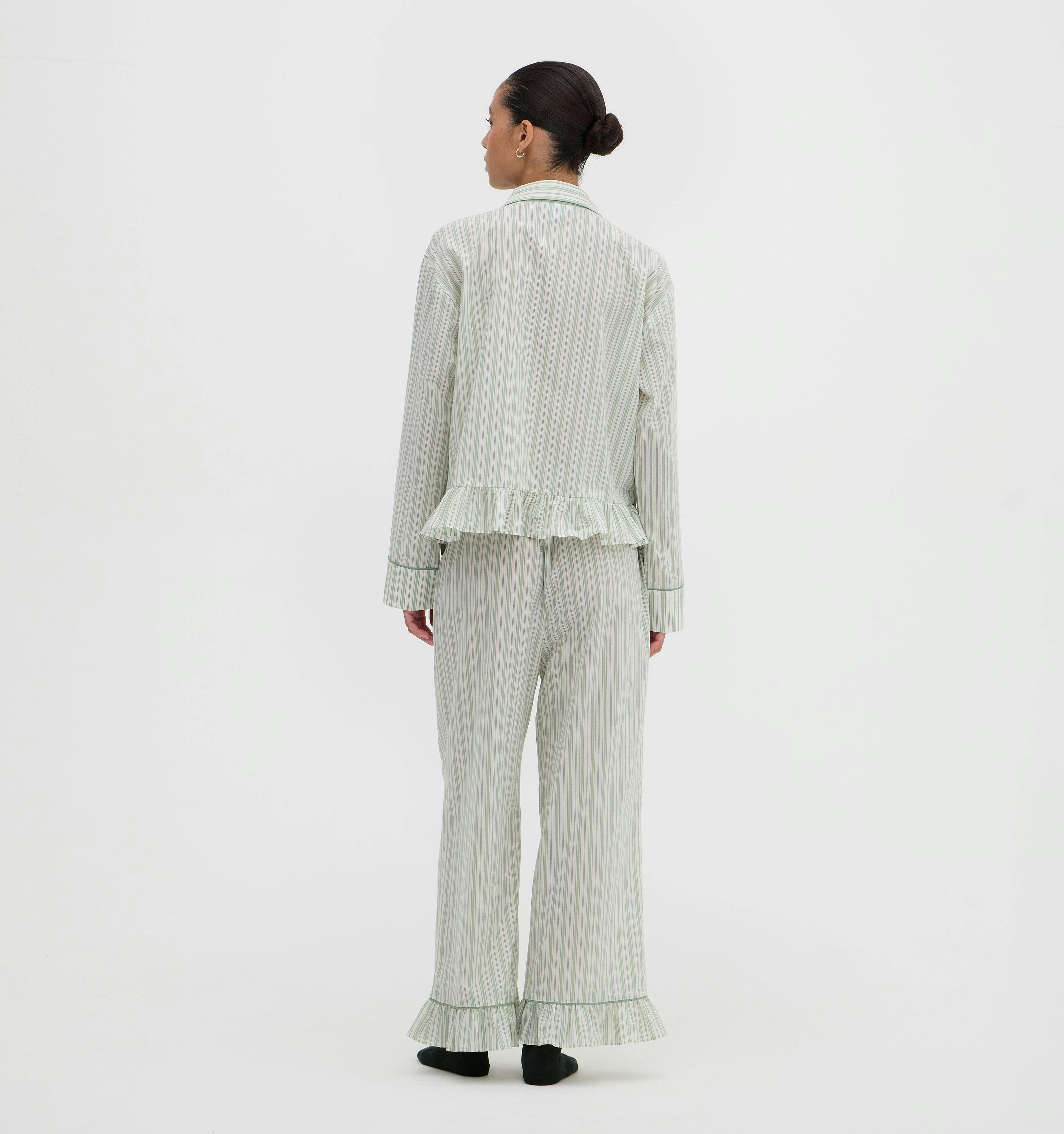 The Marnie Pajama Set - Andrew Stripe
