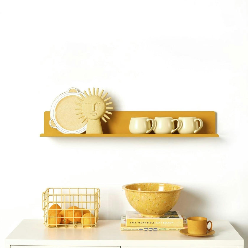 The Ledge in Mustard - Large