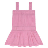 girls blush drop waist dress