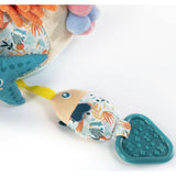 Sensorial Reef Plush Ocean Themed Baby Toy with Teething Elements