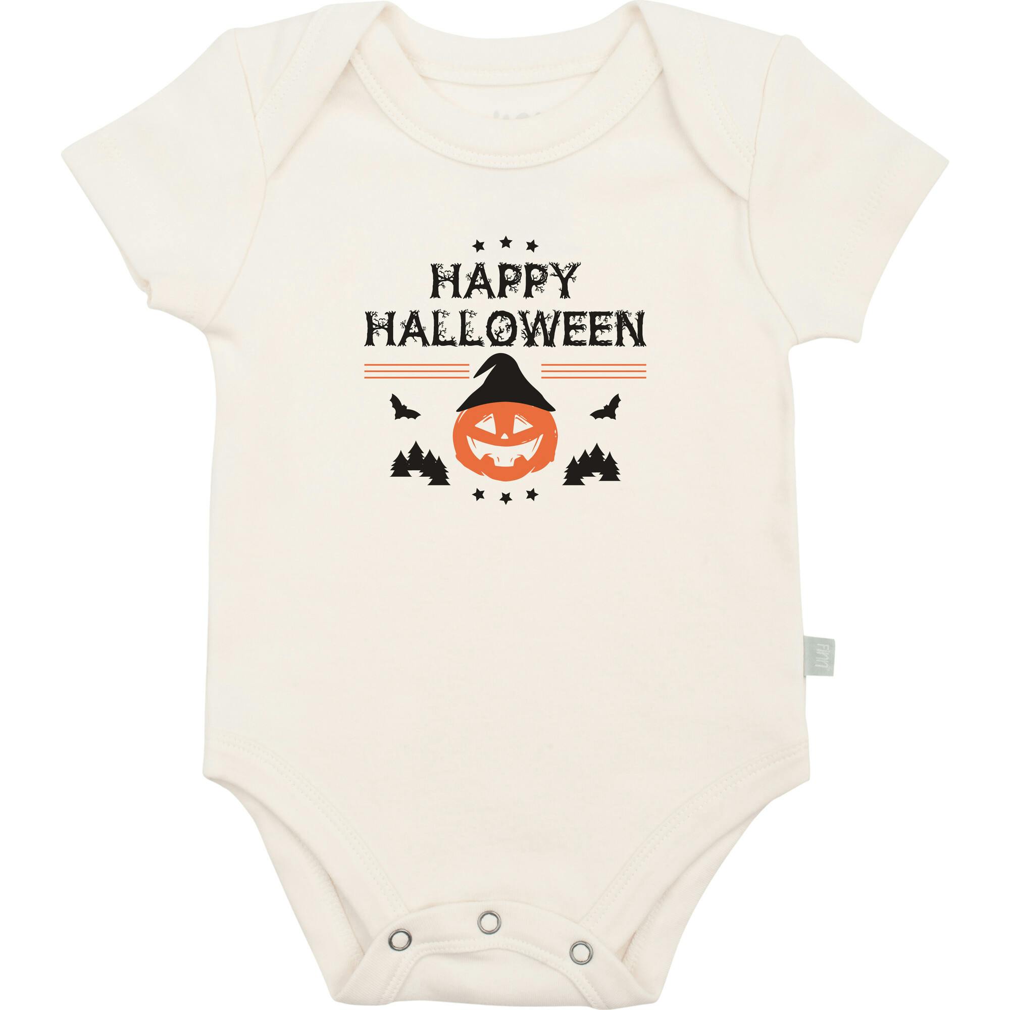 graphic bodysuit | halloween pumpkin