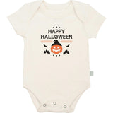 graphic bodysuit | halloween pumpkin