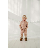 Baby Girl Terry Zip Romper