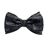 Multicolor Sequin Bow Clip Set