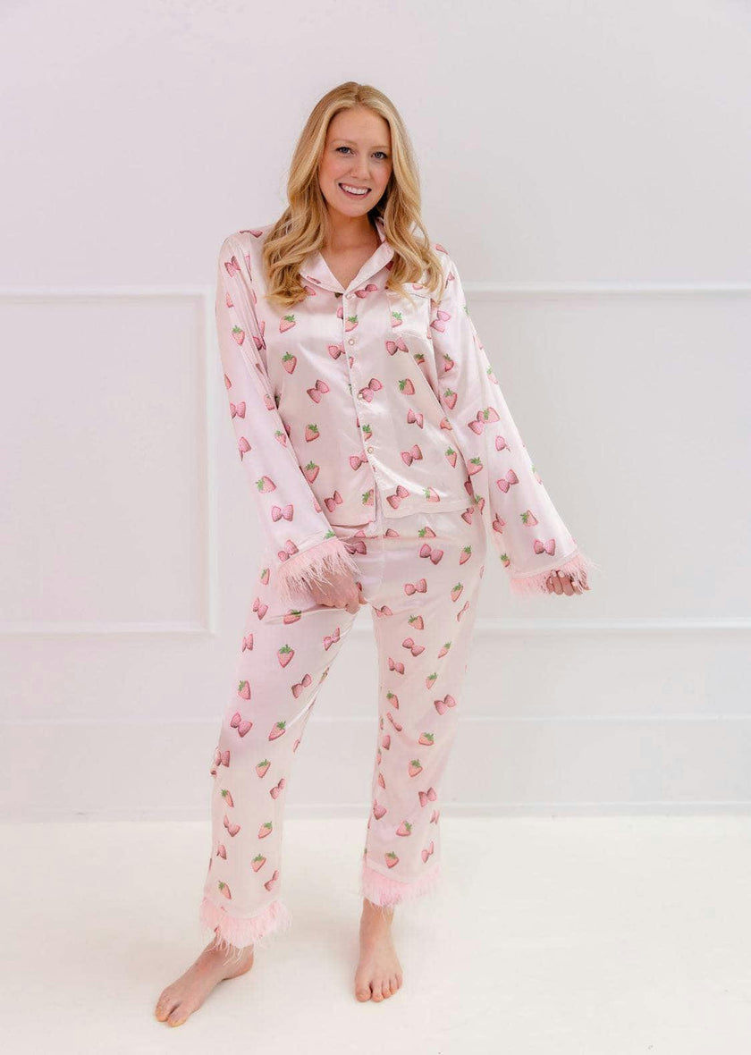 Strawberry Dream Silky Set – Teen/Women