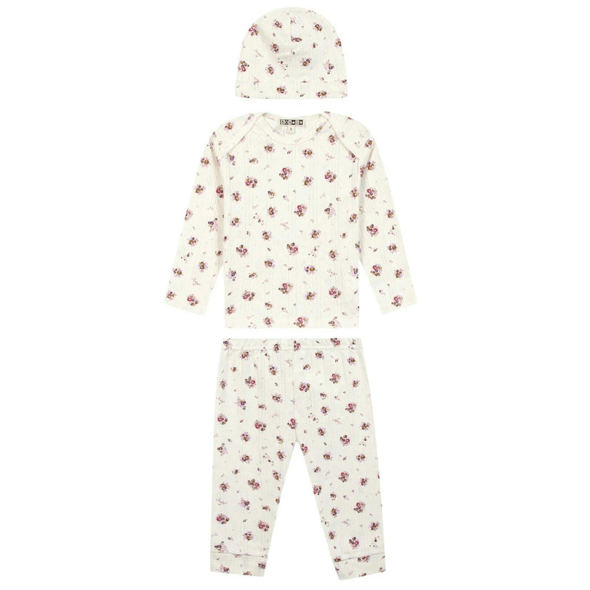 BONTON Tino Bouquet Pajamas - Bouquet Swinging