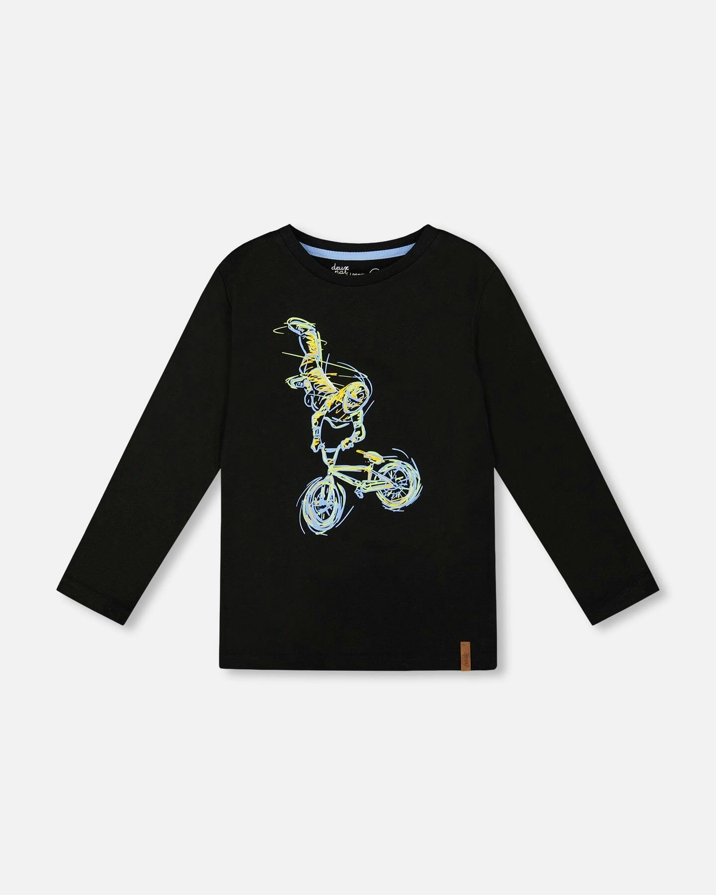 Long Sleeve Cotton Jersey Tee Shirt