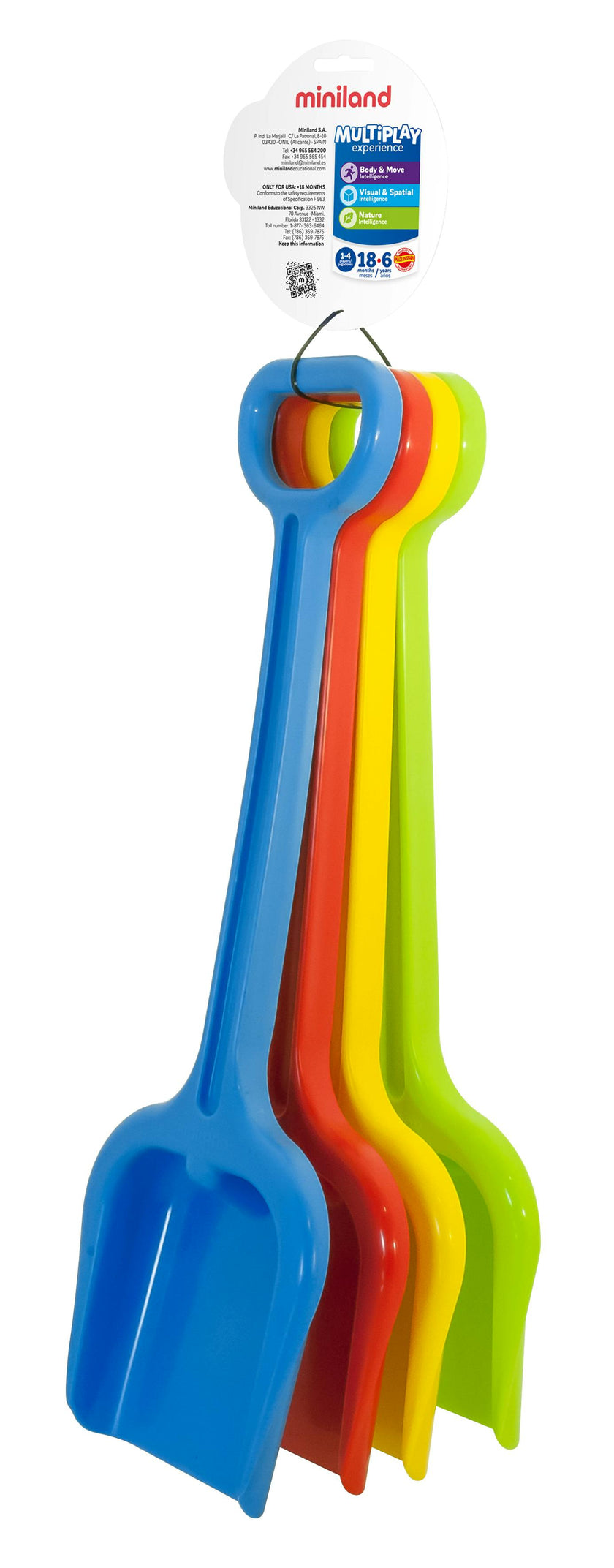 Set of 4 Super Spades